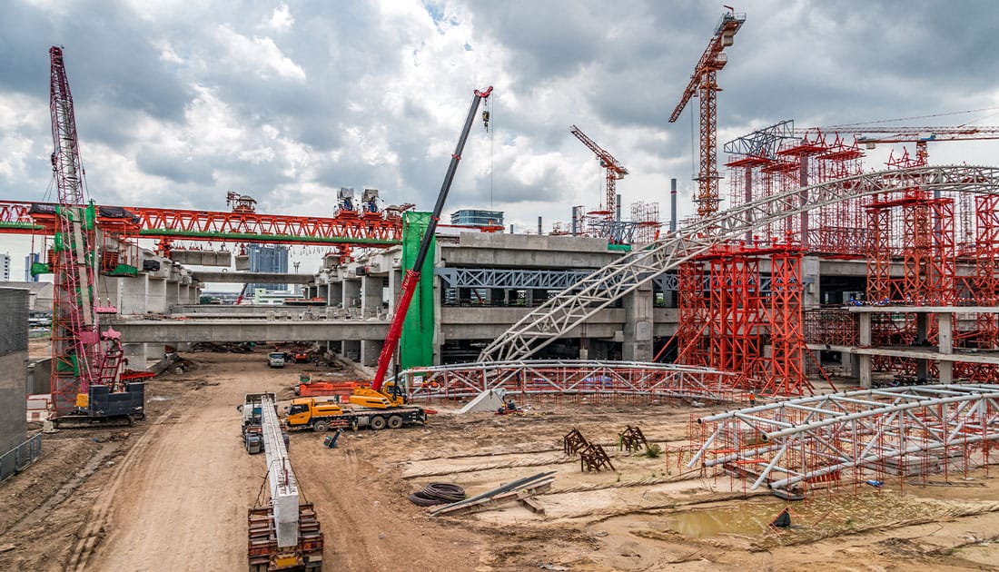labour shortages Asia construction